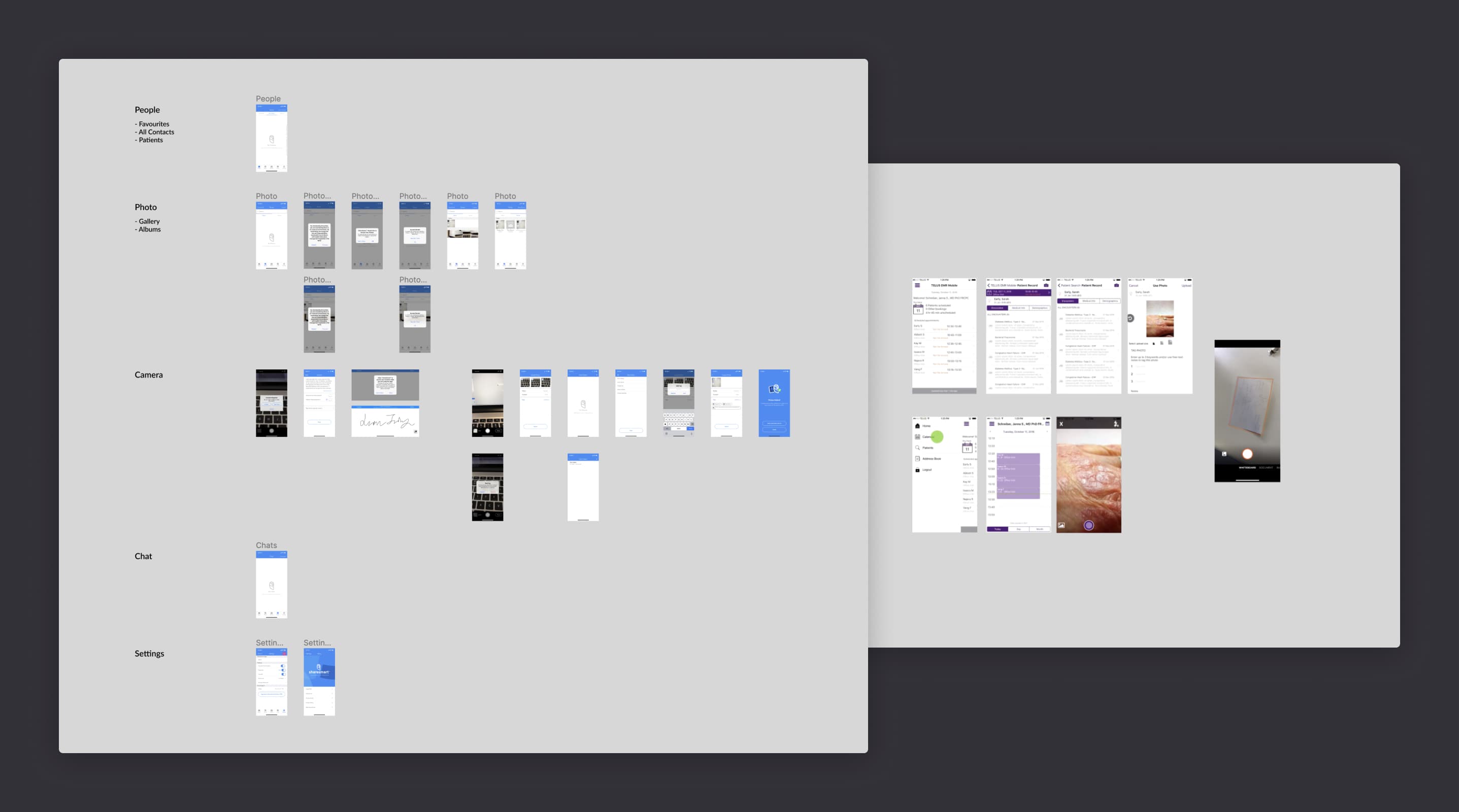 Design research - photo app analysis